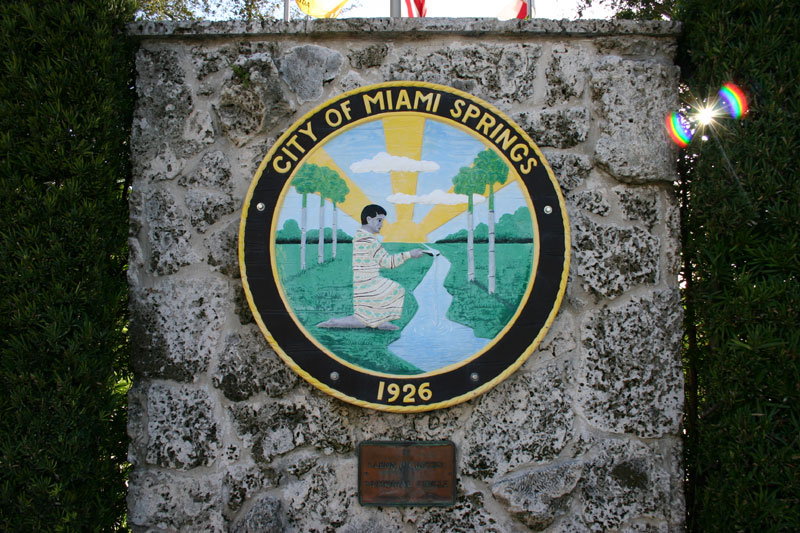 Miami Springs sign